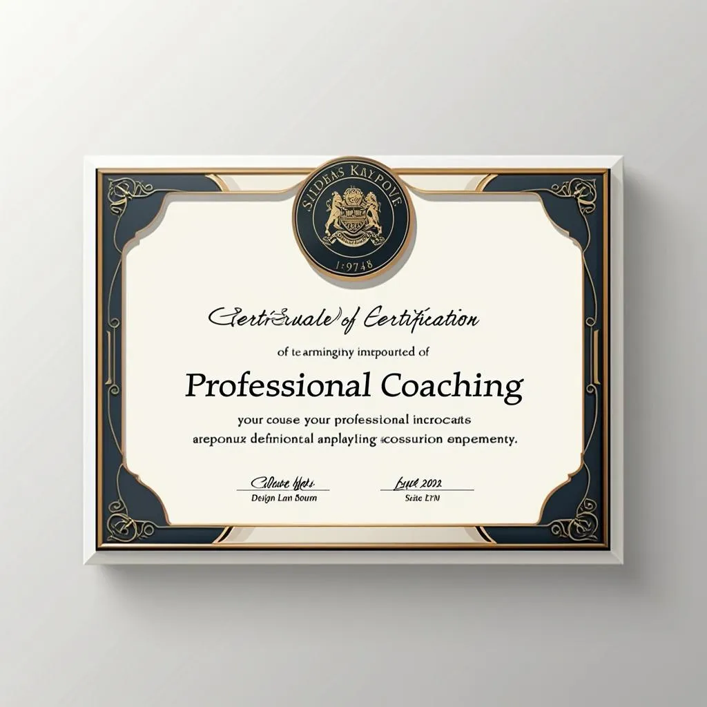 Certification en Coaching Professionnel